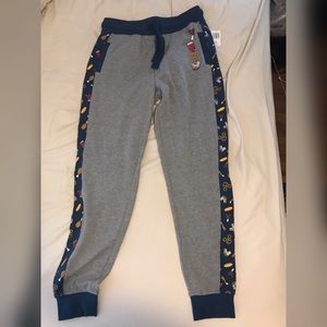 Disney Parks Food Icon Jogger Pants NWT
